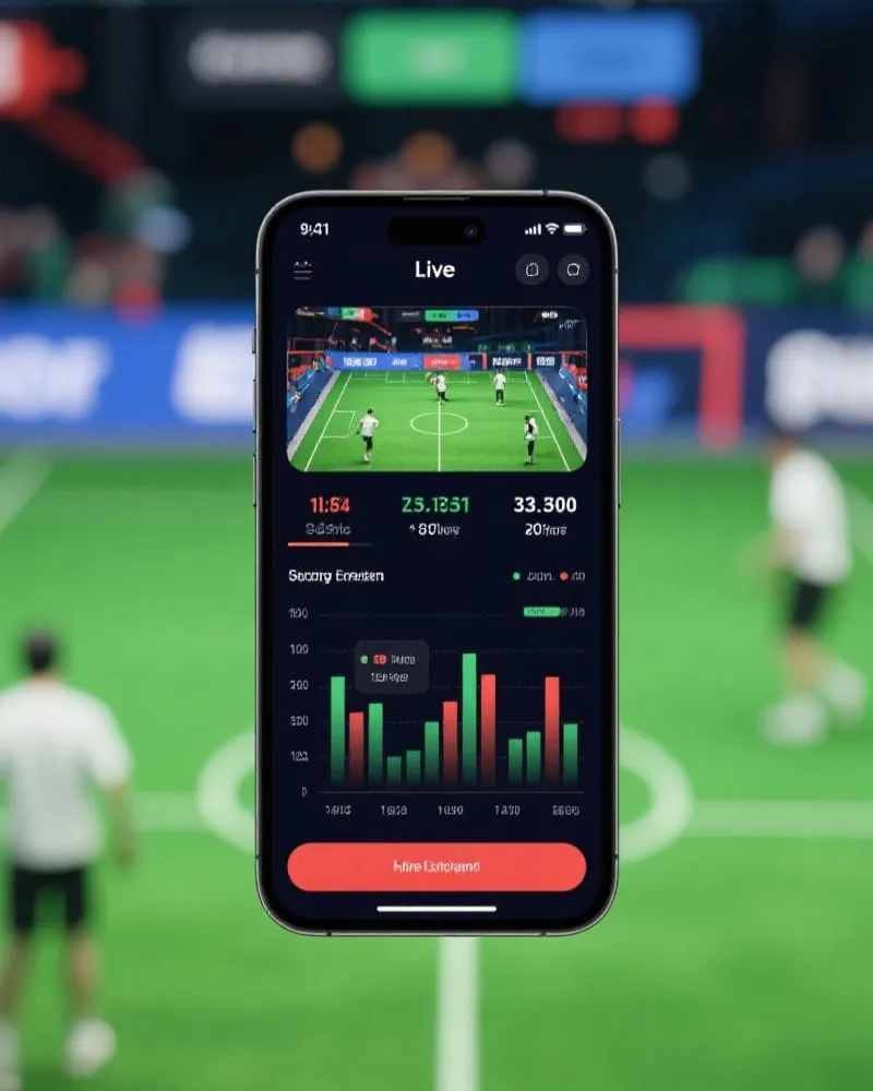 英雄联盟实时赛事数据APP界面